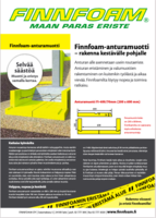 Finnfoam Anturamuotti asennusohje