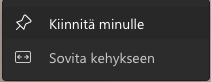 Kiinnitä minulle