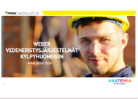 weber vedeneristysjärjestelmä