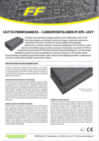Finnfoam lukkopontillinen eps-levy